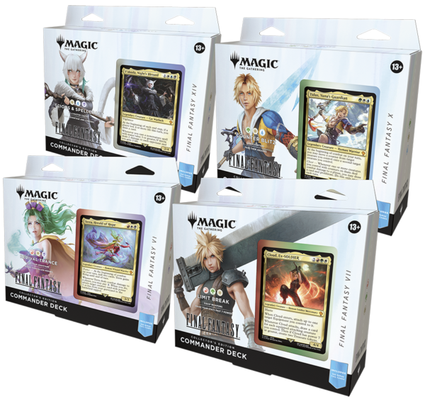 Preorder - MtG: Final Fantasy Collector Commander Decks (Set of 4)