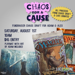 Signup- Chaos for a Cause - Aug 1st.