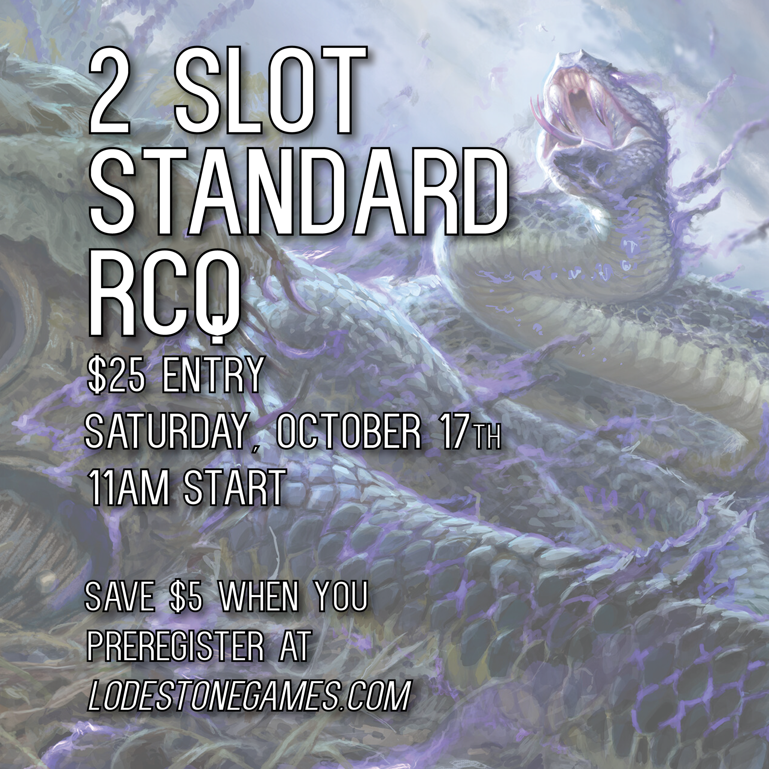 Signup - Oct. 17th Standard RCQ